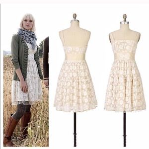 Anthropologie Lil Lace Vintage Inspired dress Sz 6